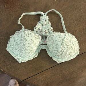 Mint Lace Bra